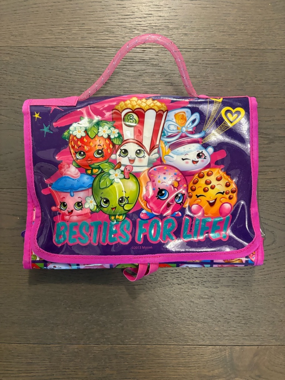 Shopkins travel kit organizer new with tags